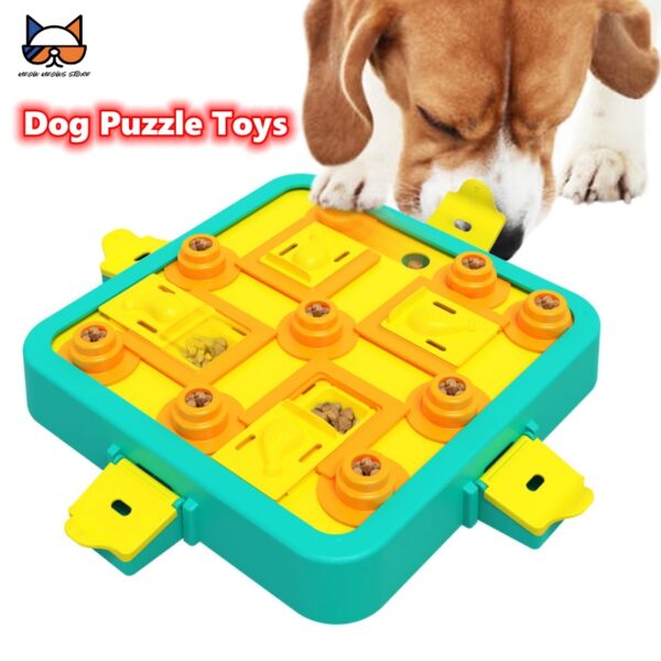 Dog Puzzle Toys Labyrinth Leak Food Dog Slow Food Bowl Non-Slip Design Multi-Functional Educational Entertainment Pet Product